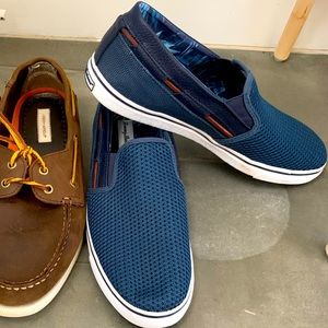 Tommy Bahama blue loafers